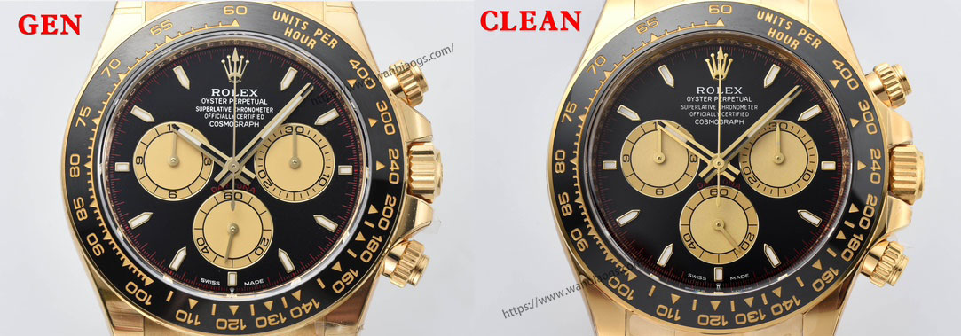 [Clean Factory 2025 Yılın Çalışması | Rolex Daytona 4131 mekanizma «Victoria Beckham modeli» gerçek-replika karşılaştırması nihai analizi] — 441. fotoğraf