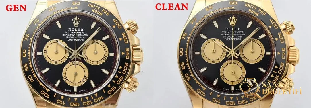 [Clean Factory 2025 Yılın Çalışması | Rolex Daytona 4131 mekanizma «Victoria Beckham modeli» gerçek-replika karşılaştırması nihai analizi] - Kasa Arka Yivleri ve Sızdırmazlık Contası
