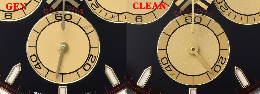 [Clean Factory 2025 Yılın Çalışması | Rolex Daytona 4131 mekanizma «Victoria Beckham modeli» gerçek-replika karşılaştırması nihai analizi] — 447. fotoğraf
