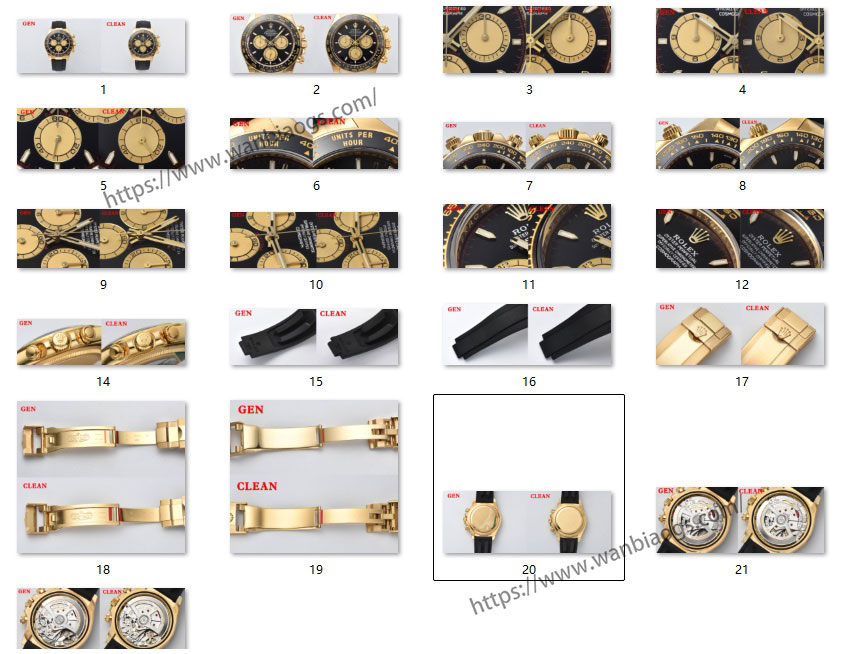 [Clean Factory 2025 Yılın Çalışması | Rolex Daytona 4131 mekanizma «Victoria Beckham modeli» gerçek-replika karşılaştırması nihai analizi] — 449. fotoğraf