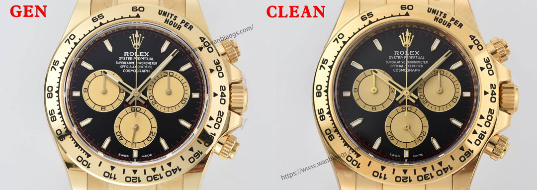 [Clean Factory 2025 Yılın Çalışması | Rolex Daytona 4131 mekanizma «Victoria Beckham modeli» gerçek-replika karşılaştırması nihai analizi] — 451. fotoğraf