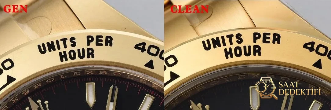 [Clean Factory 2025 Yılın Çalışması | Rolex Daytona 4131 mekanizma «Victoria Beckham modeli» gerçek-replika karşılaştırması nihai analizi] - Bilezik, Toka ve Klips Mekanizması