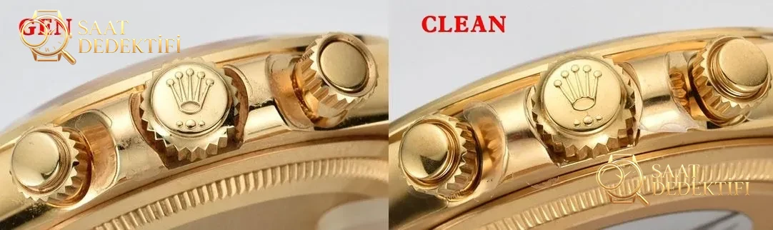 [Clean Factory 2025 Yılın Çalışması | Rolex Daytona 4131 mekanizma «Victoria Beckham modeli» gerçek-replika karşılaştırması nihai analizi] - Kasa Çeliği ve Polisaj Kalitesi