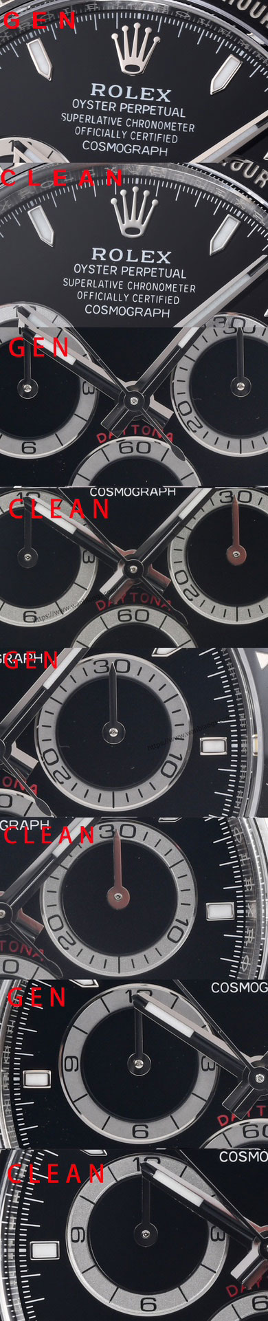 [Clean Factory 2025 Yılın Çalışması | Rolex Daytona 4131 mekanizma «Victoria Beckham modeli» gerçek-replika karşılaştırması nihai analizi] — 47. fotoğraf