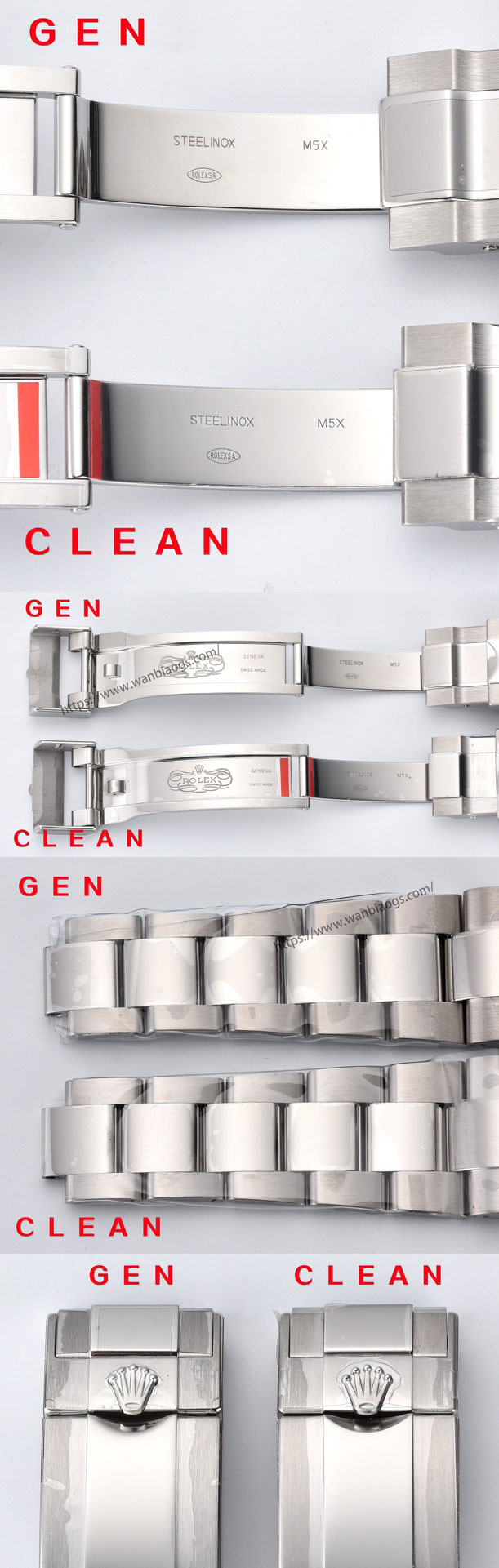 [Clean Factory 2025 Yılın Çalışması | Rolex Daytona 4131 mekanizma «Victoria Beckham modeli» gerçek-replika karşılaştırması nihai analizi] — 52. fotoğraf