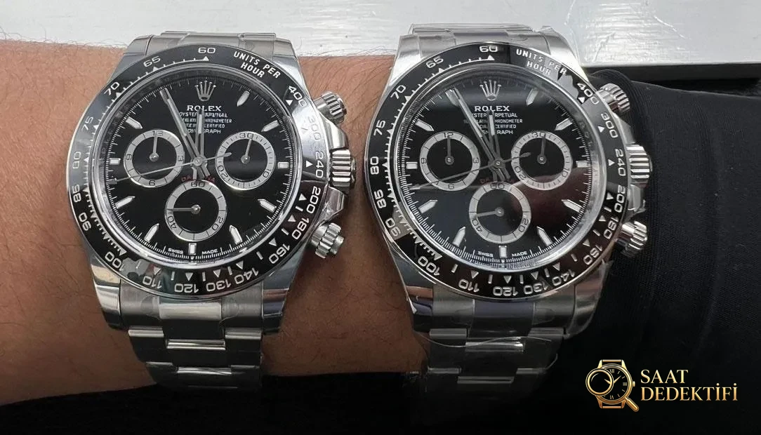 [Clean Factory 2025 Yılın Çalışması | Rolex Daytona 4131 mekanizma «Victoria Beckham modeli» gerçek-replika karşılaştırması nihai analizi] - Fosfor ve Super-LumiNova Gece Görünümü