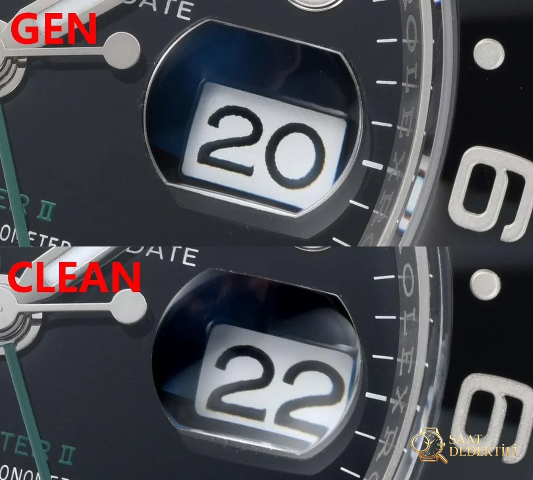 [Clean Factory 2025 Yılın Çalışması | Rolex Daytona 4131 mekanizma «Victoria Beckham modeli» gerçek-replika karşılaştırması nihai analizi] - Kurma Kolu Dişli Hissiyatı ve Kurulum
