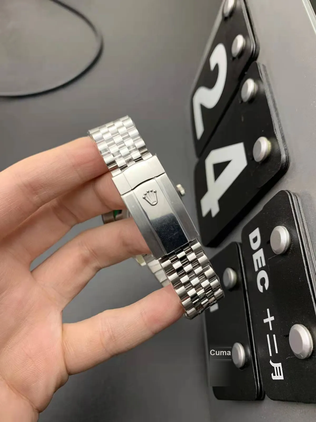 Rolex Datejust II Yeşil Rome Bilezik