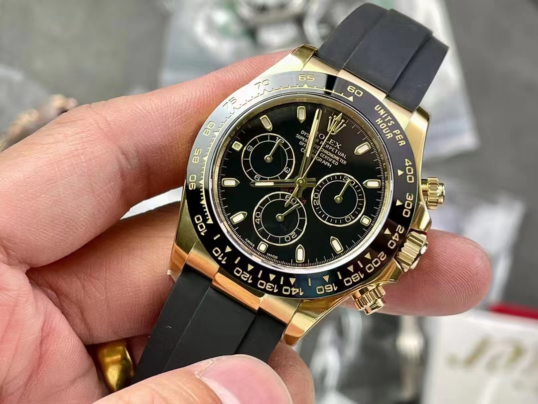 Rolex Altın Daytona Siyah Kadran