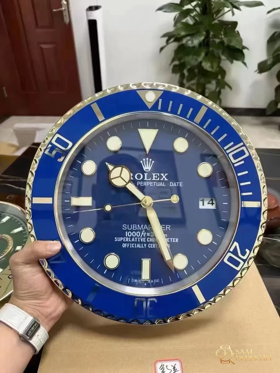 Rolex Mavi Sub Wall Saat