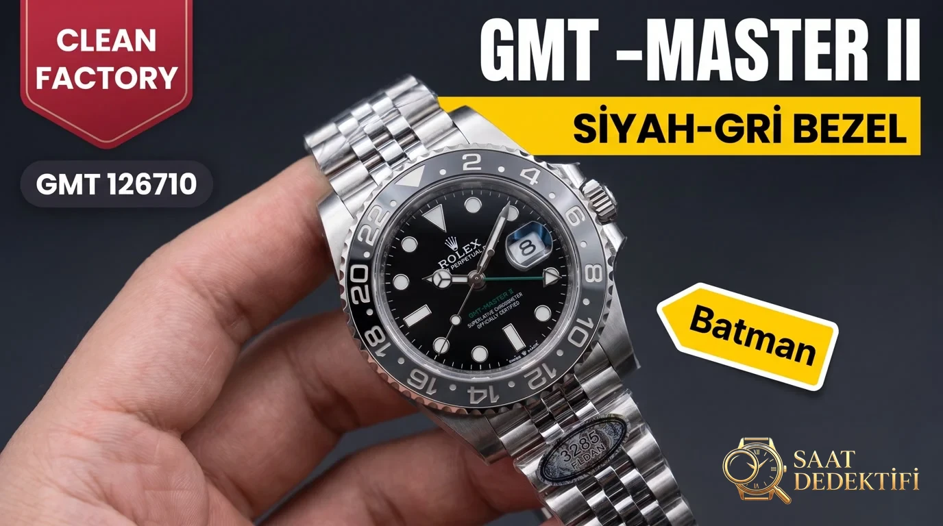 Rolex GMT-Master II İncelemesi - Ön Görünüm ve Kasa Tasarımı