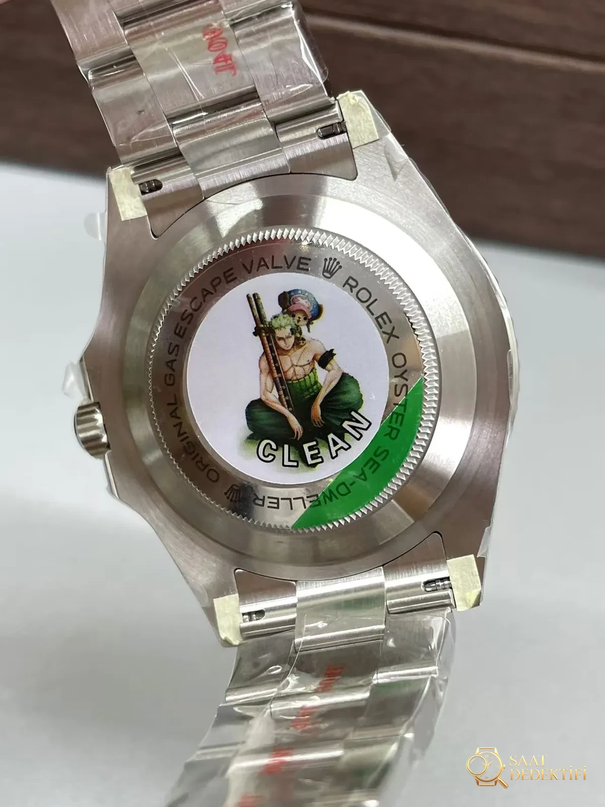 Clean Rolex Kasa Arkası