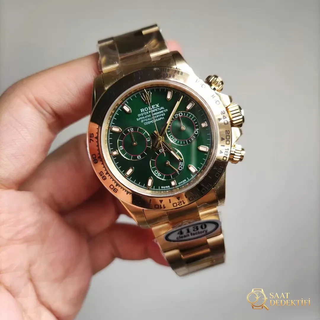 Replika Rolex Daytona 116508 Sarı Altın