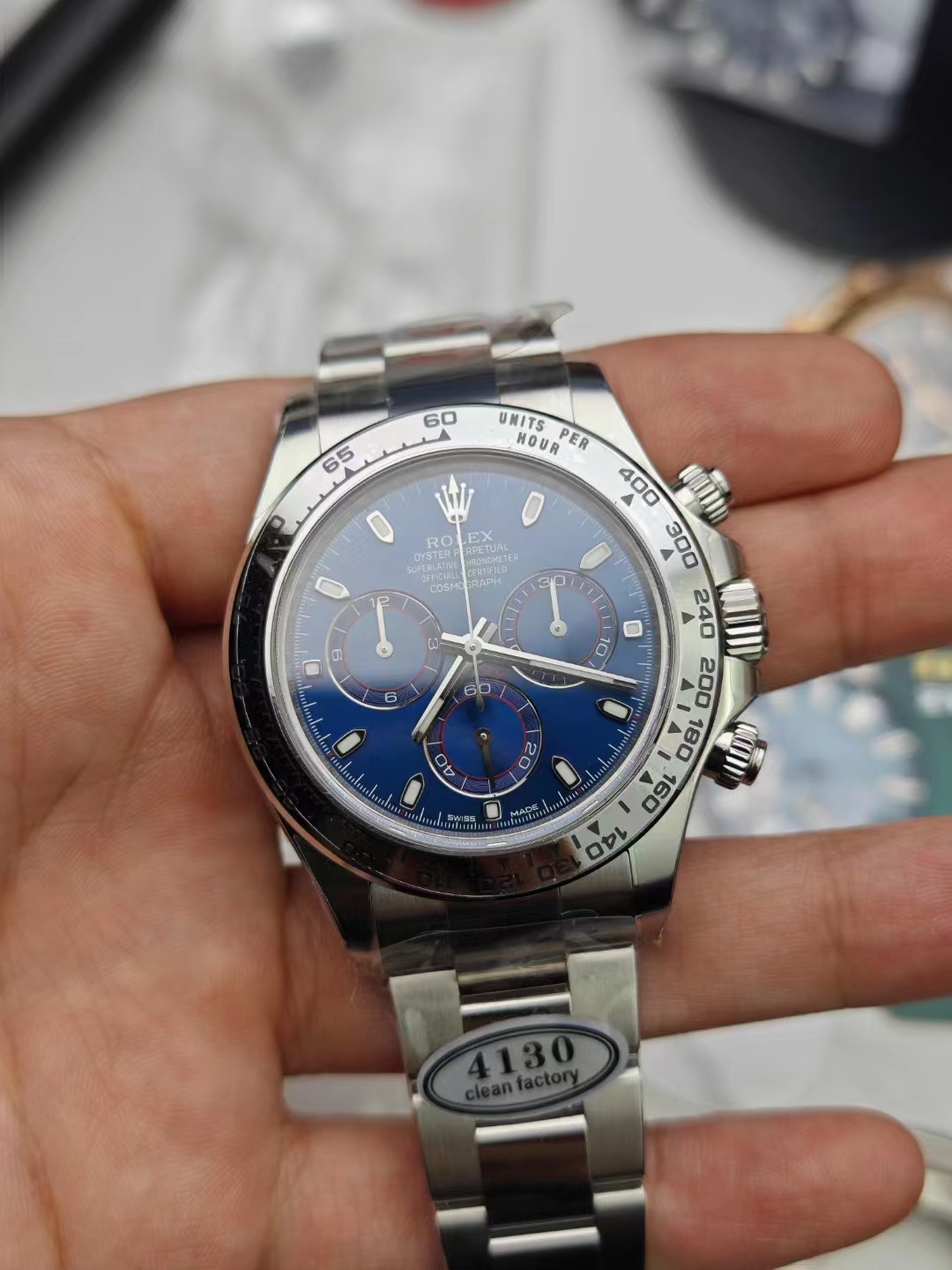 Replika Rolex Daytona Mavi