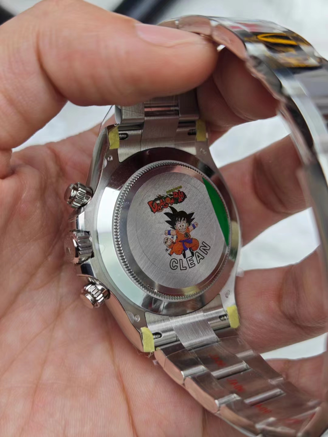 Replika Rolex Daytona Mavi Kasa Arkası