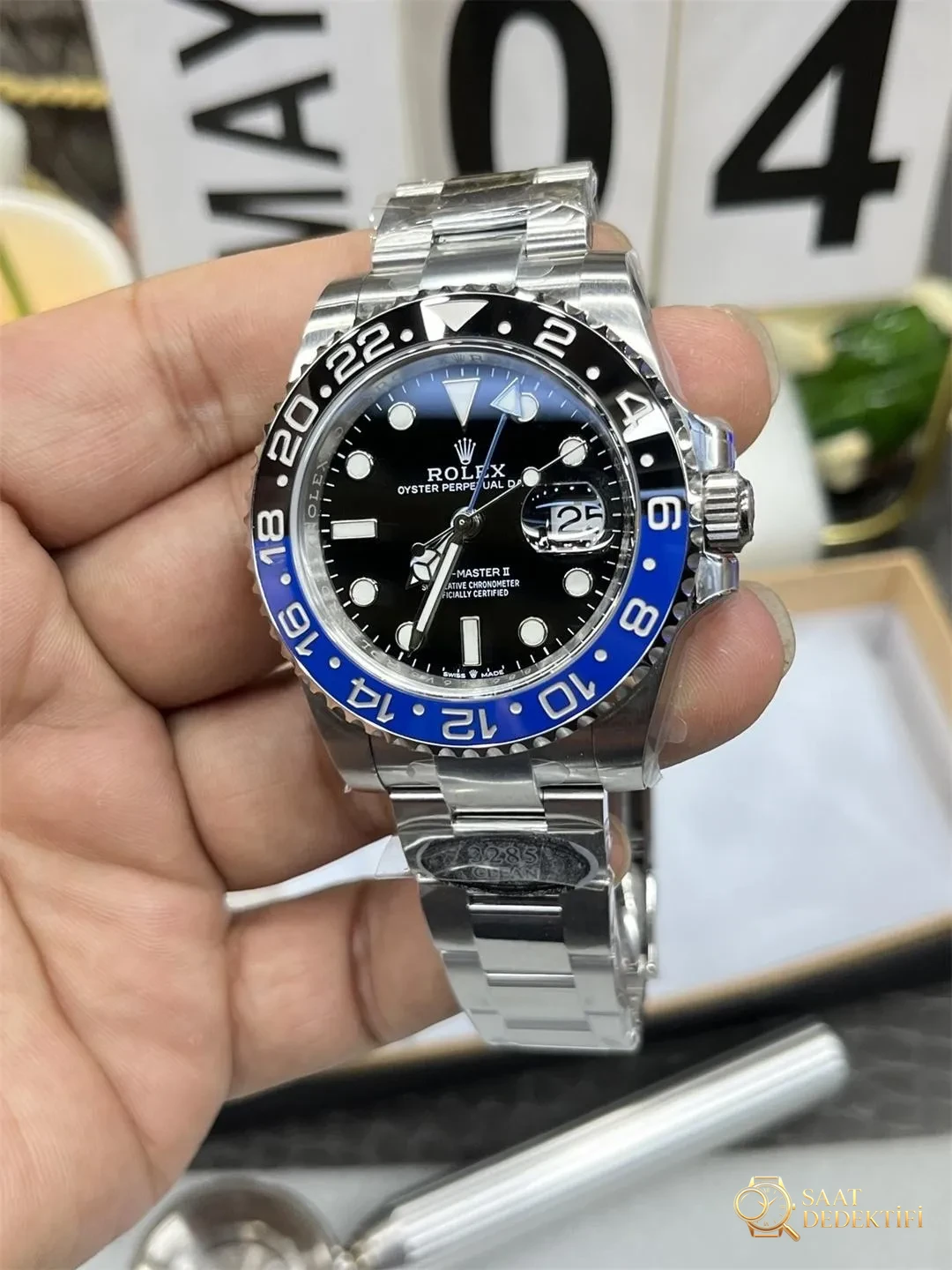 Clean GMT Inter Milan bezel Dandong 3285 mekanizma: gözü kapalı alınır mı? - Arka Kapak ve Mekanizma Detayı