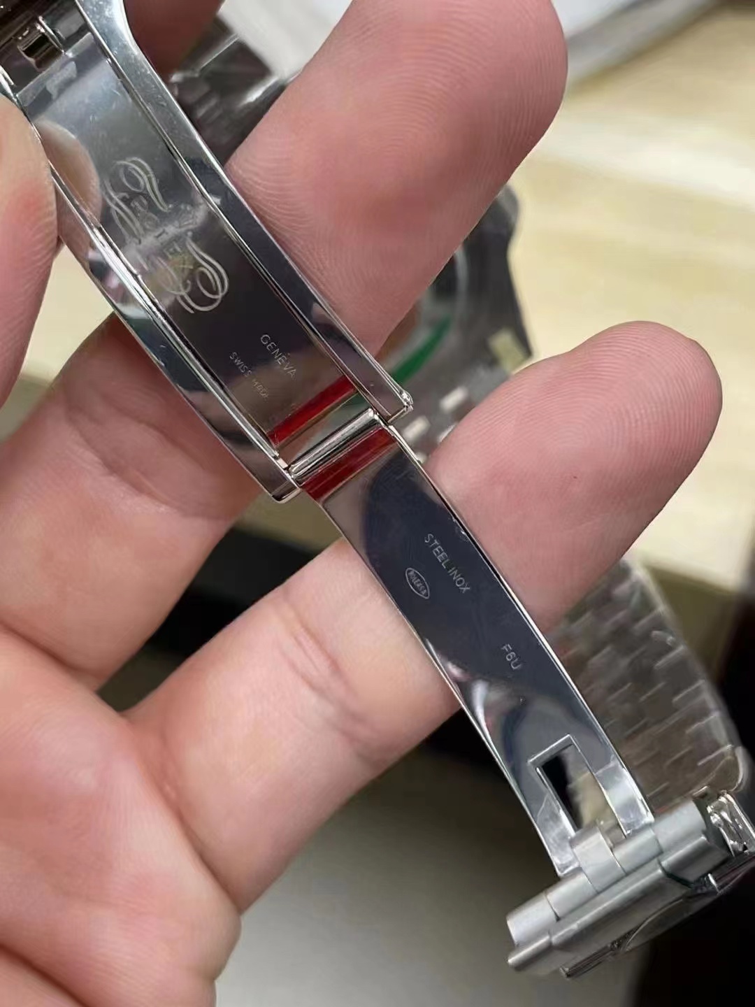 Rolex GMT Kapama Tokası Gravür
