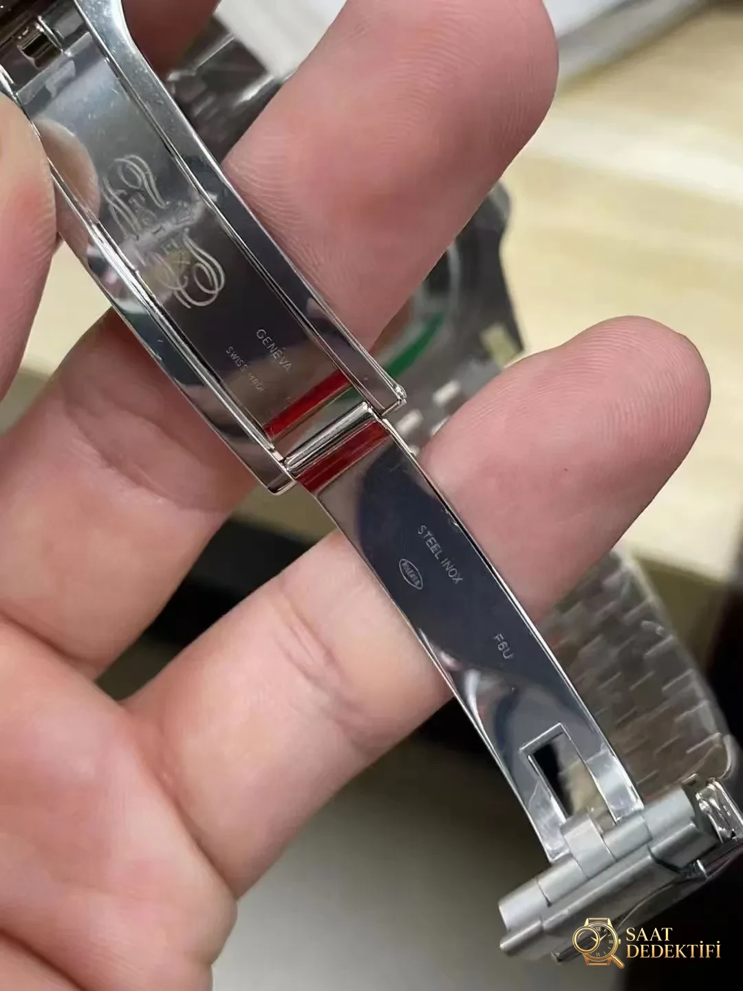 Rolex GMT Kapama Tokası Gravür