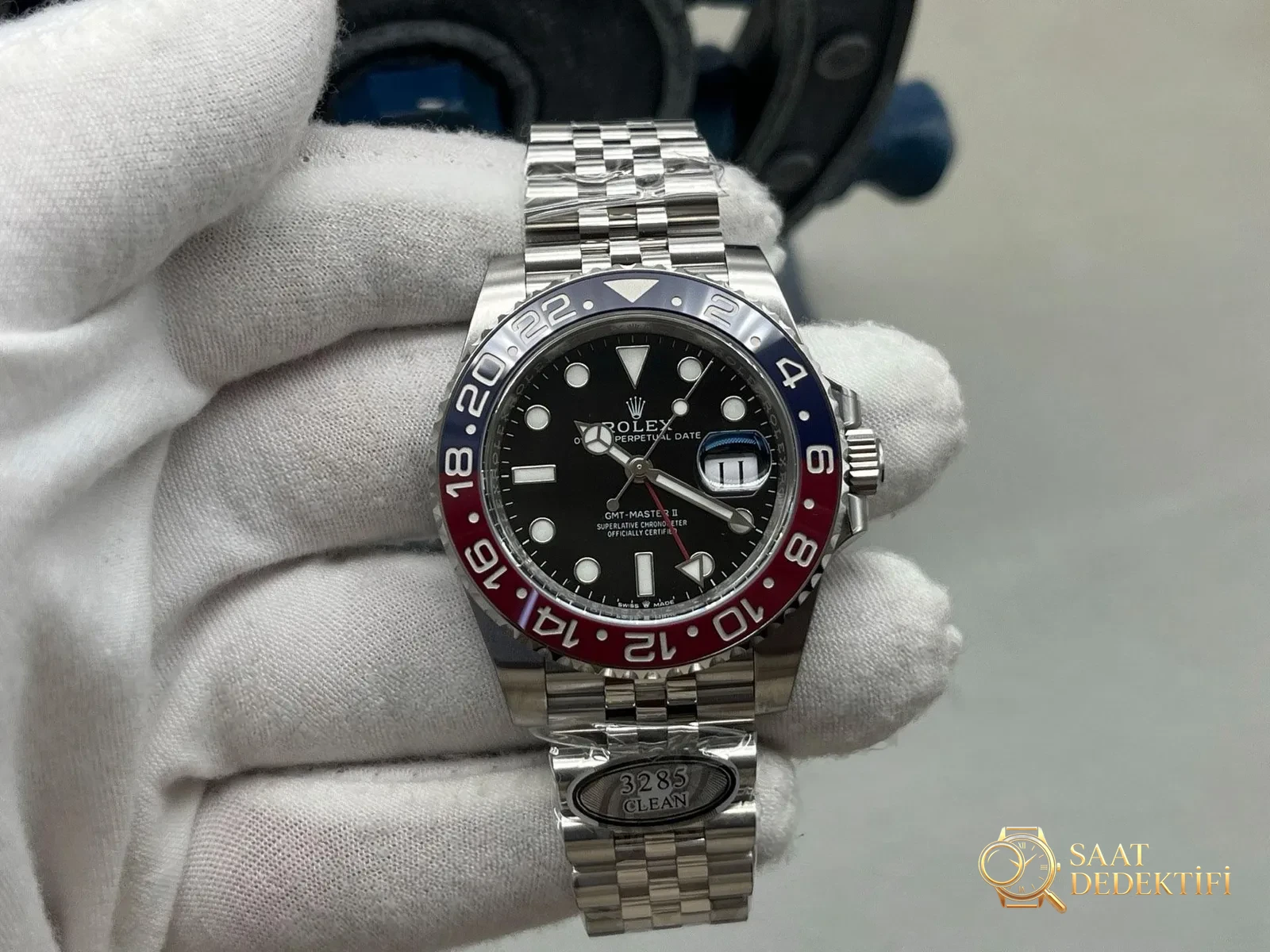 Clean lansmanı | Rolex GMT-Master II 126710 nihai yükseltme sürümü - Arka Kapak ve Mekanizma Detayı