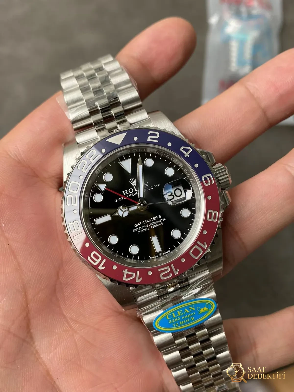 Clean Factory, Dandong 3285, GMT, Pepsi, Rolex, V2