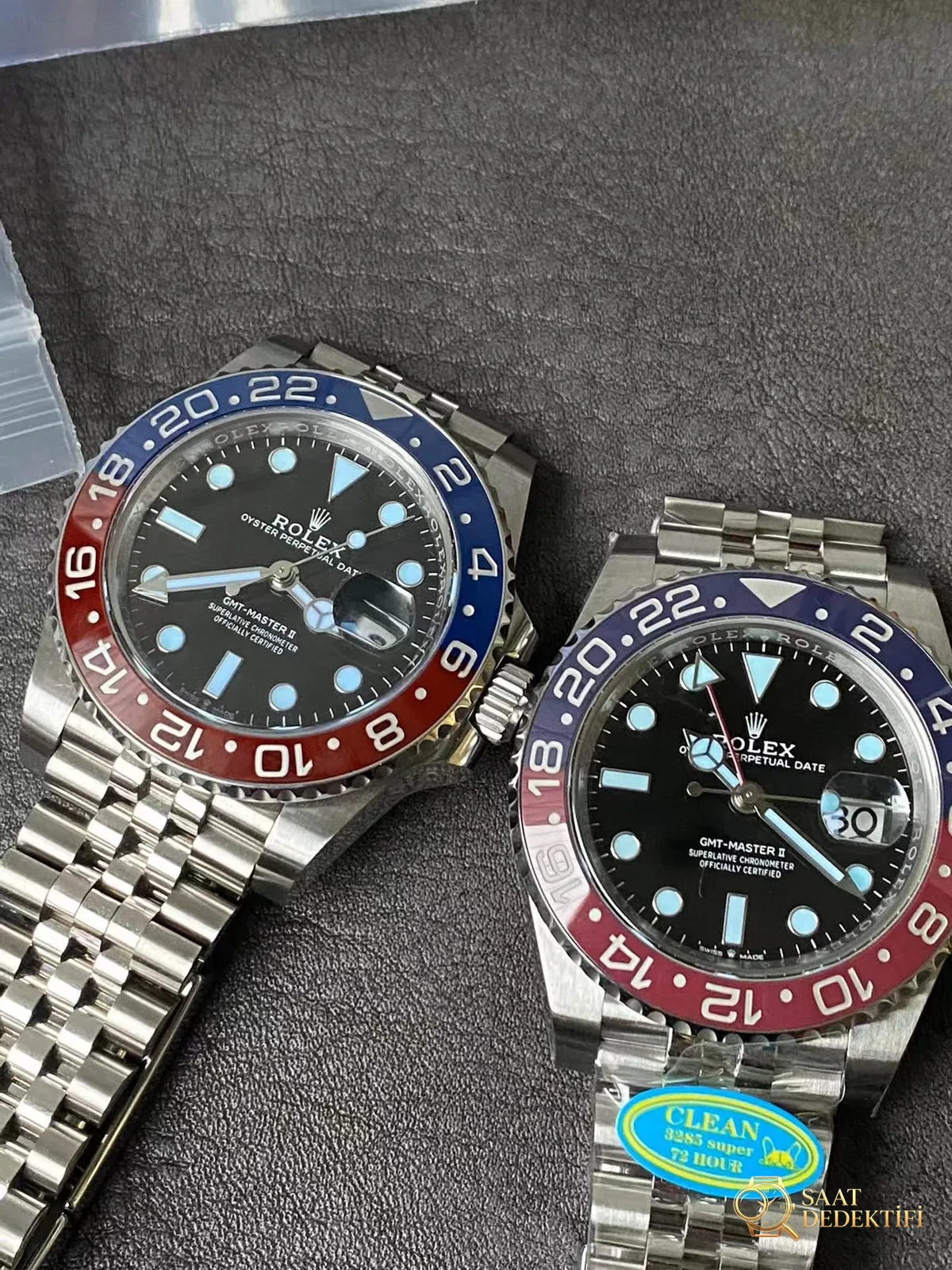 Clean Pepsi GMT V2 - Mekanizma Zemberek ve Balans Detayı