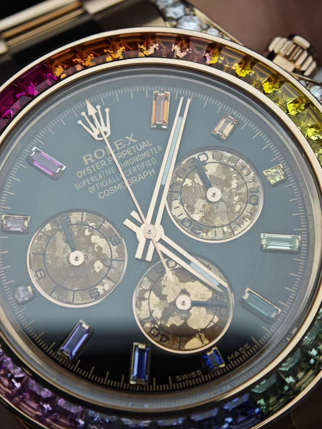 Rolex Daytona Rainbow Kadran