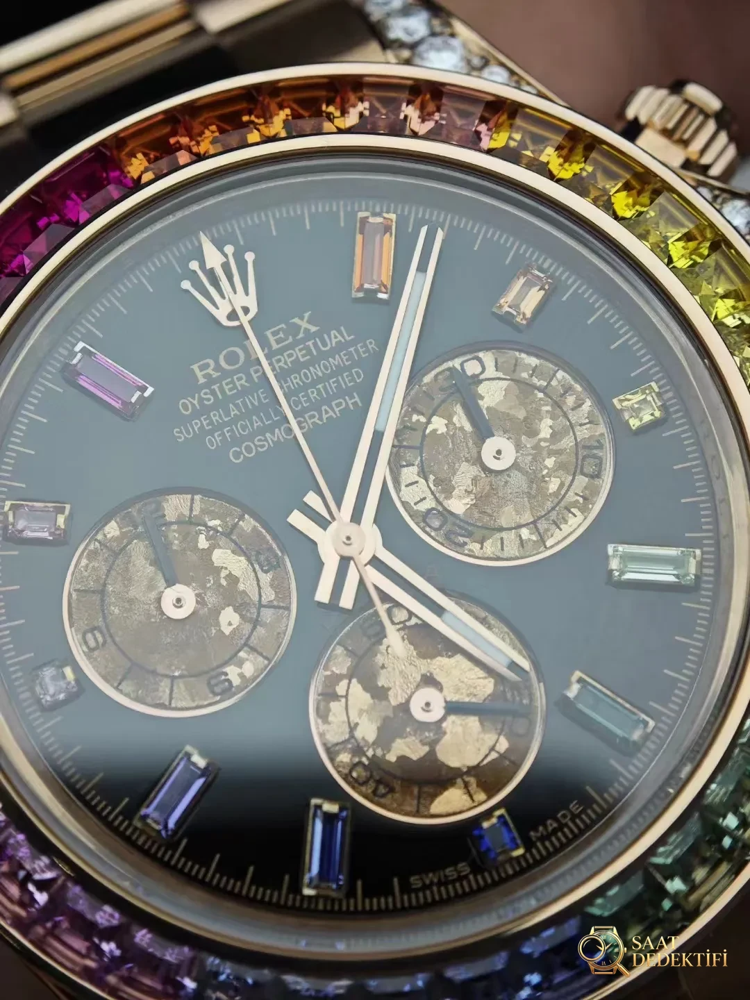 Rolex Daytona Rainbow Kadran