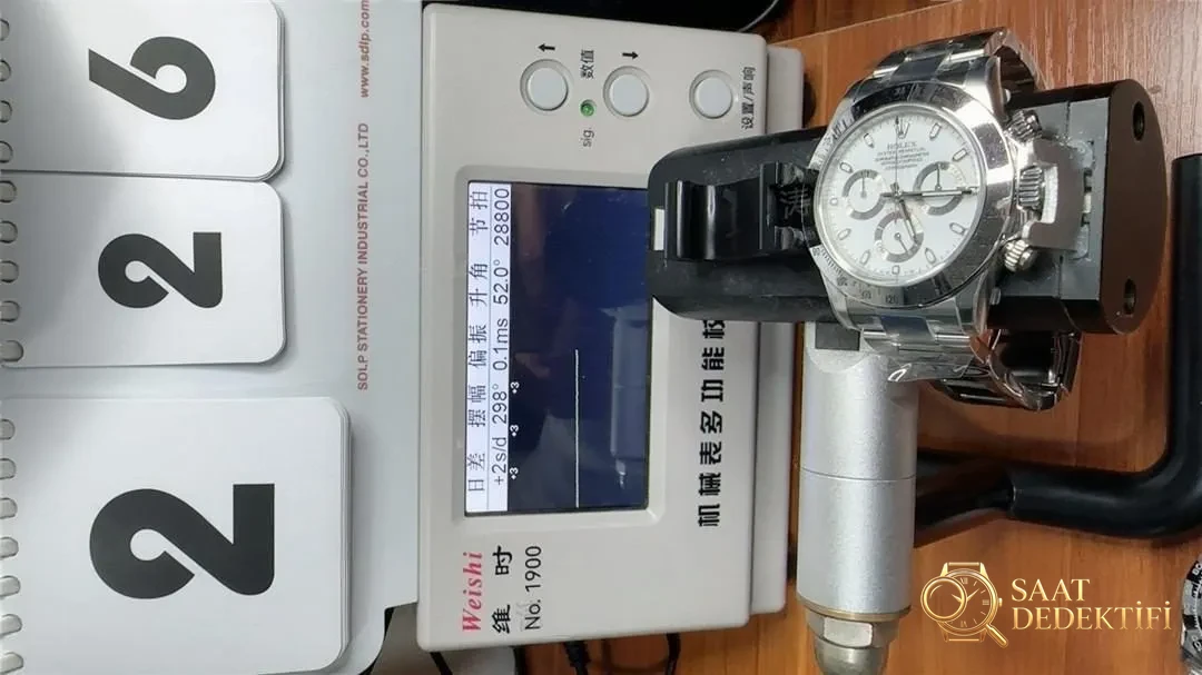 Clean Rolex Cosmograph Daytona 116520 (beyaz çelik): Yeni başlayanlar nasıl seçim yapmalı? - Yan Profil ve Kordon Bağlantısı