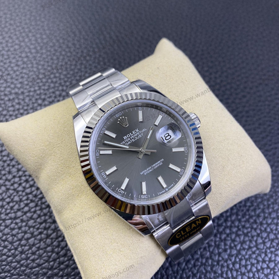 Clean Rolex Datejust Serisi m126334-0013 (Gri Kadran) Kol Saati — 4. fotoğraf