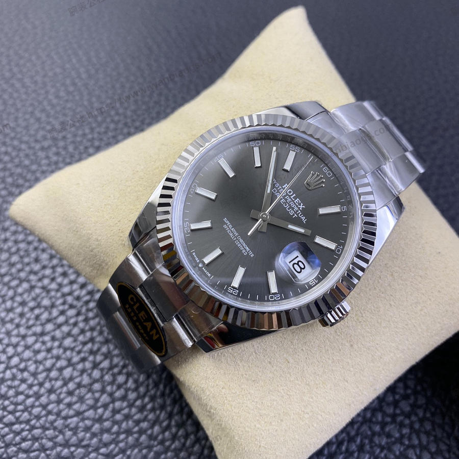 Clean Rolex Datejust Serisi m126334-0013 (Gri Kadran) Kol Saati — 5. fotoğraf