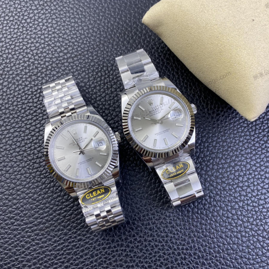 Clean Rolex Datejust Serisi m126334 (Beyaz Kadran) Kol Saati — 11. fotoğraf
