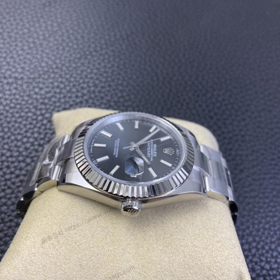 Clean Rolex Datejust Serisi m126334 (Siyah Kadran) Kol Saati — 6. fotoğraf