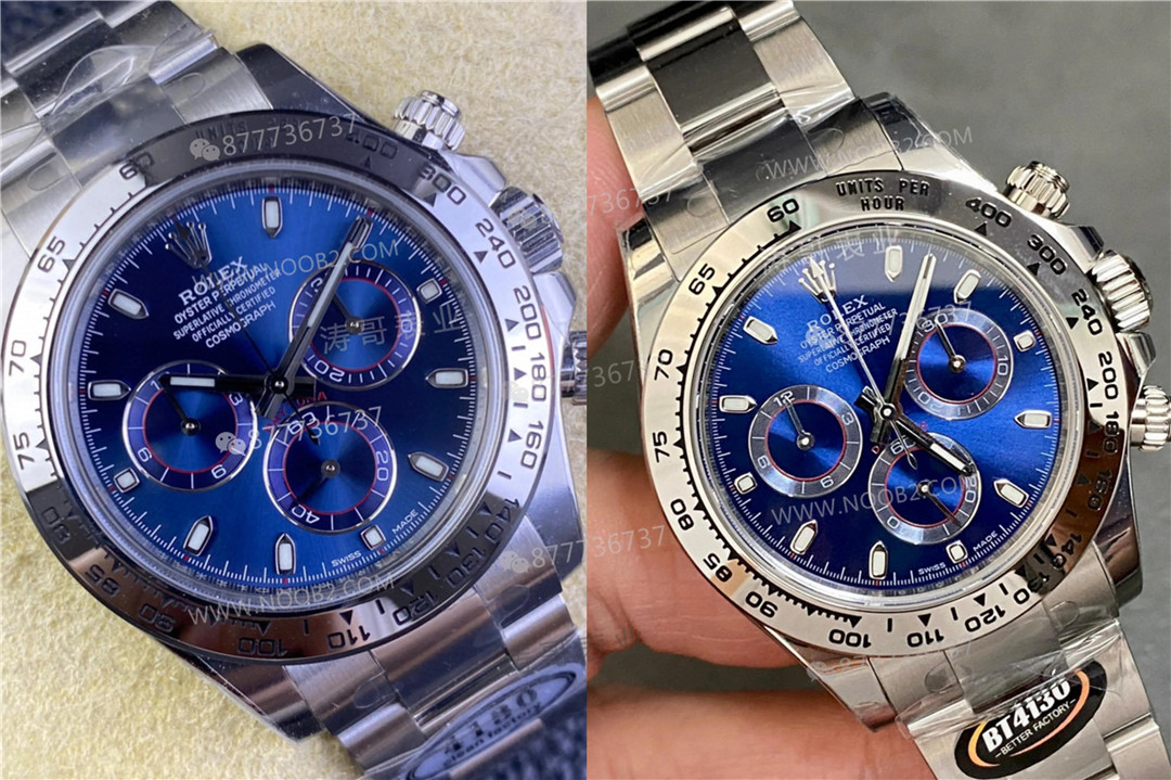 Clean Rolex Daytona Mavi Kadran ile BT Factory Karşılaştırması: Hangisi Orijinaline Daha Sadık? Nasıl Seçmeli? — 3. fotoğraf