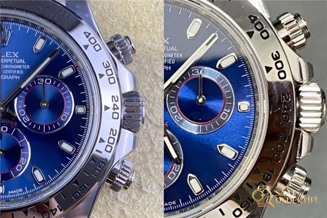 Clean Rolex Daytona Mavi Kadran ile BT Factory Karşılaştırması: Hangisi Orijinaline Daha Sadık? Nasıl Seçmeli? - Arka Kapak ve Mekanizma Detayı