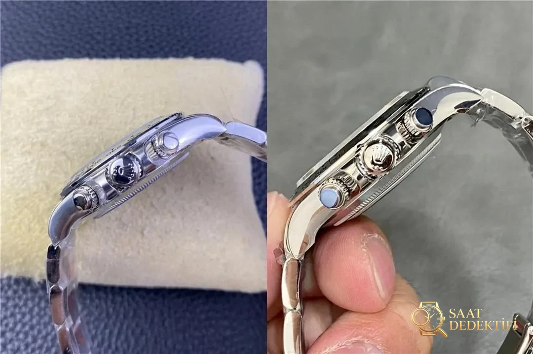 Clean Rolex Daytona Mavi Kadran ile BT Factory Karşılaştırması: Hangisi Orijinaline Daha Sadık? Nasıl Seçmeli? - Bilezik, Toka ve Klips Mekanizması