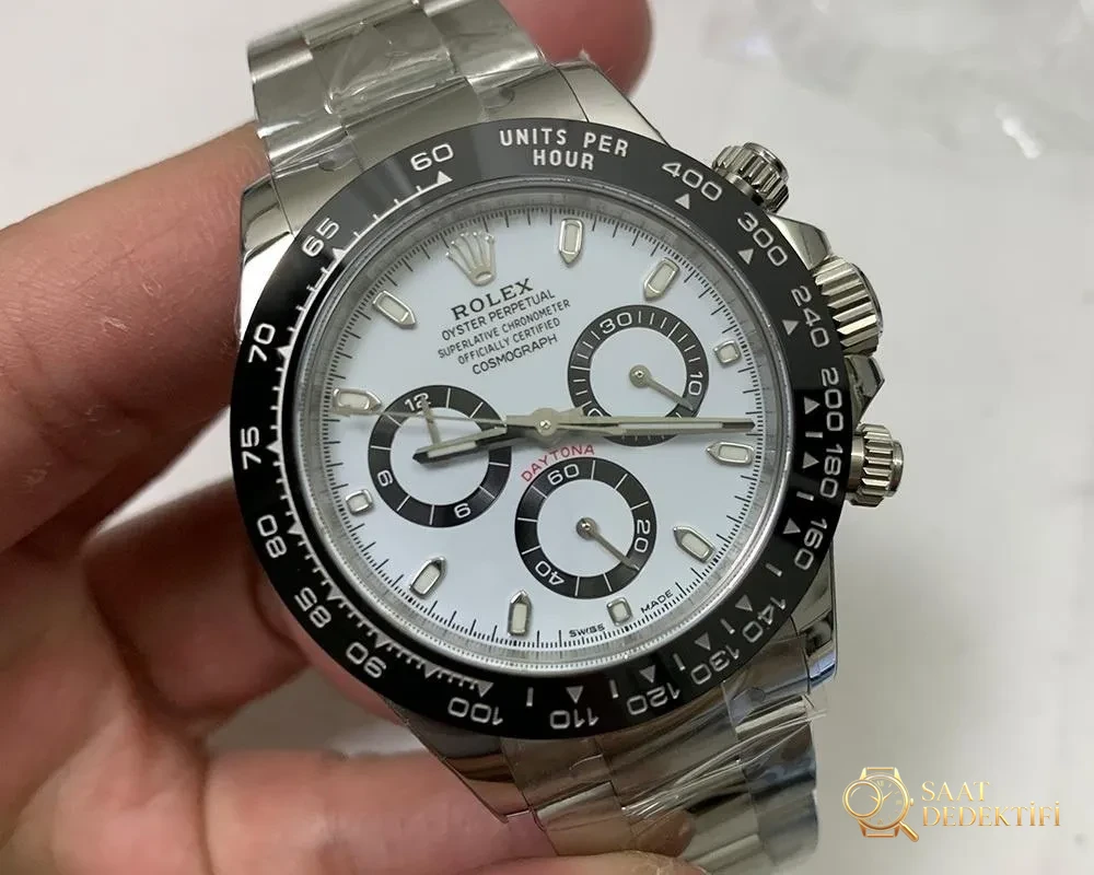 Clean Rolex Daytona n4130 mekanizmasıyla tavan seviyeye mi ulaştı? - Kadran İbreleri ve Saniye Akışı