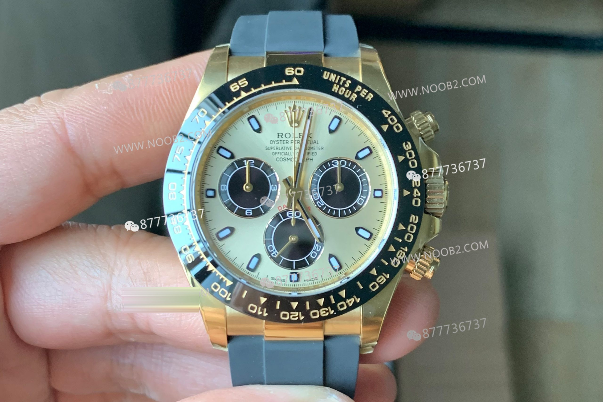 Clean Rolex Daytona Yu Wenle modeli işçilik incelemesi — 1. fotoğraf