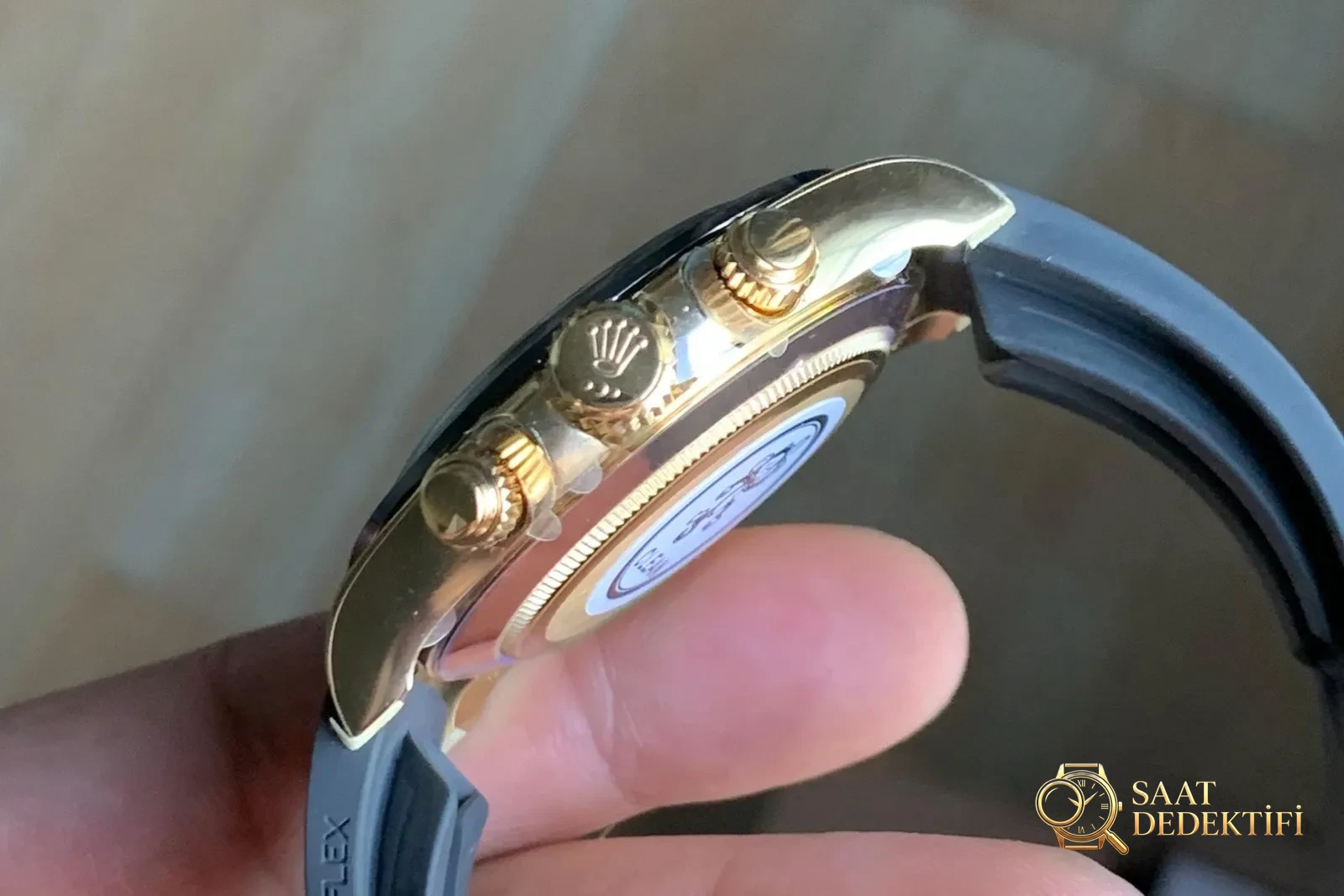 Clean Rolex Daytona Yu Wenle modeli işçilik incelemesi - Makro Kadran ve İndeks İşçiliği
