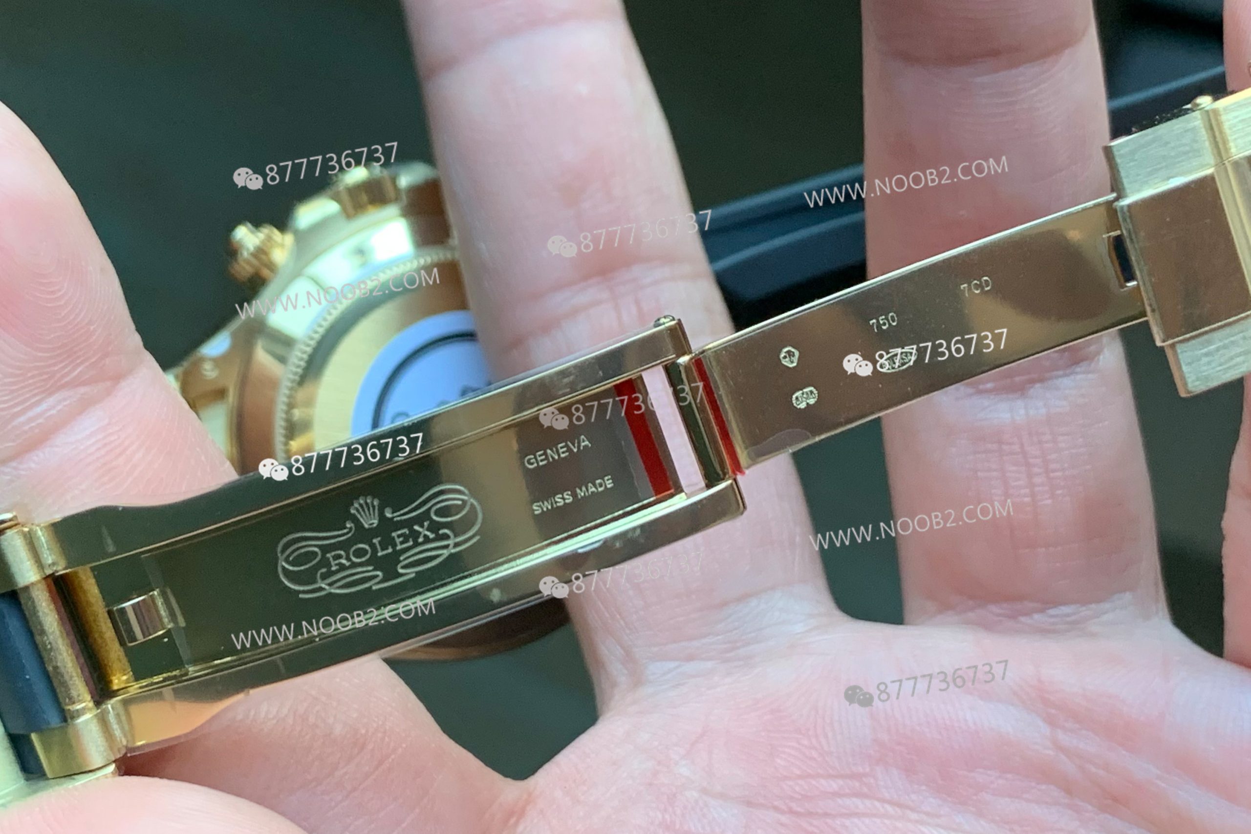 Clean Rolex Daytona Yu Wenle modeli işçilik incelemesi — 9. fotoğraf