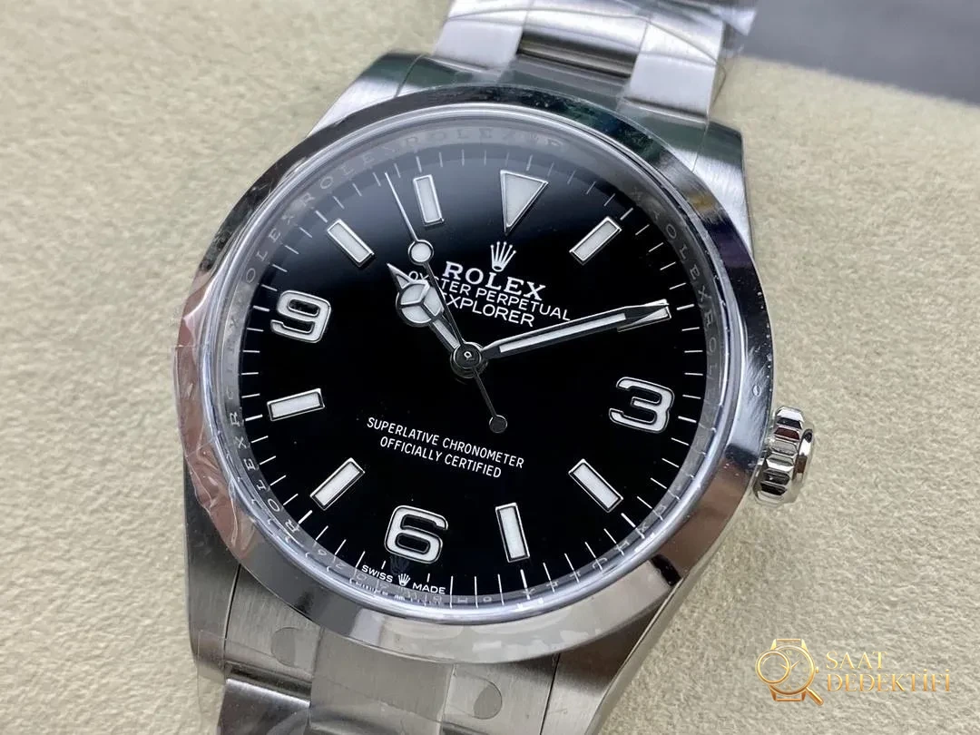 Rolex Explorer 3230 Clean Factory İncelemesi - Ön Görünüm ve Kasa Tasarımı