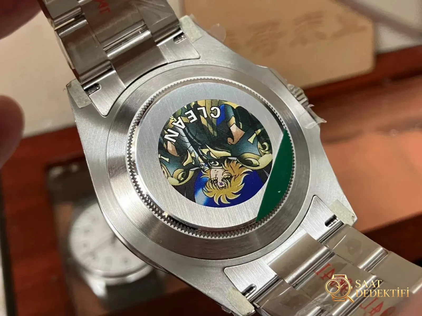 Clean Rolex Explorer II 226570 — güncellenmiş Explorer II, versiyona uygun E harfi - Yan Profil ve Kordon Bağlantısı