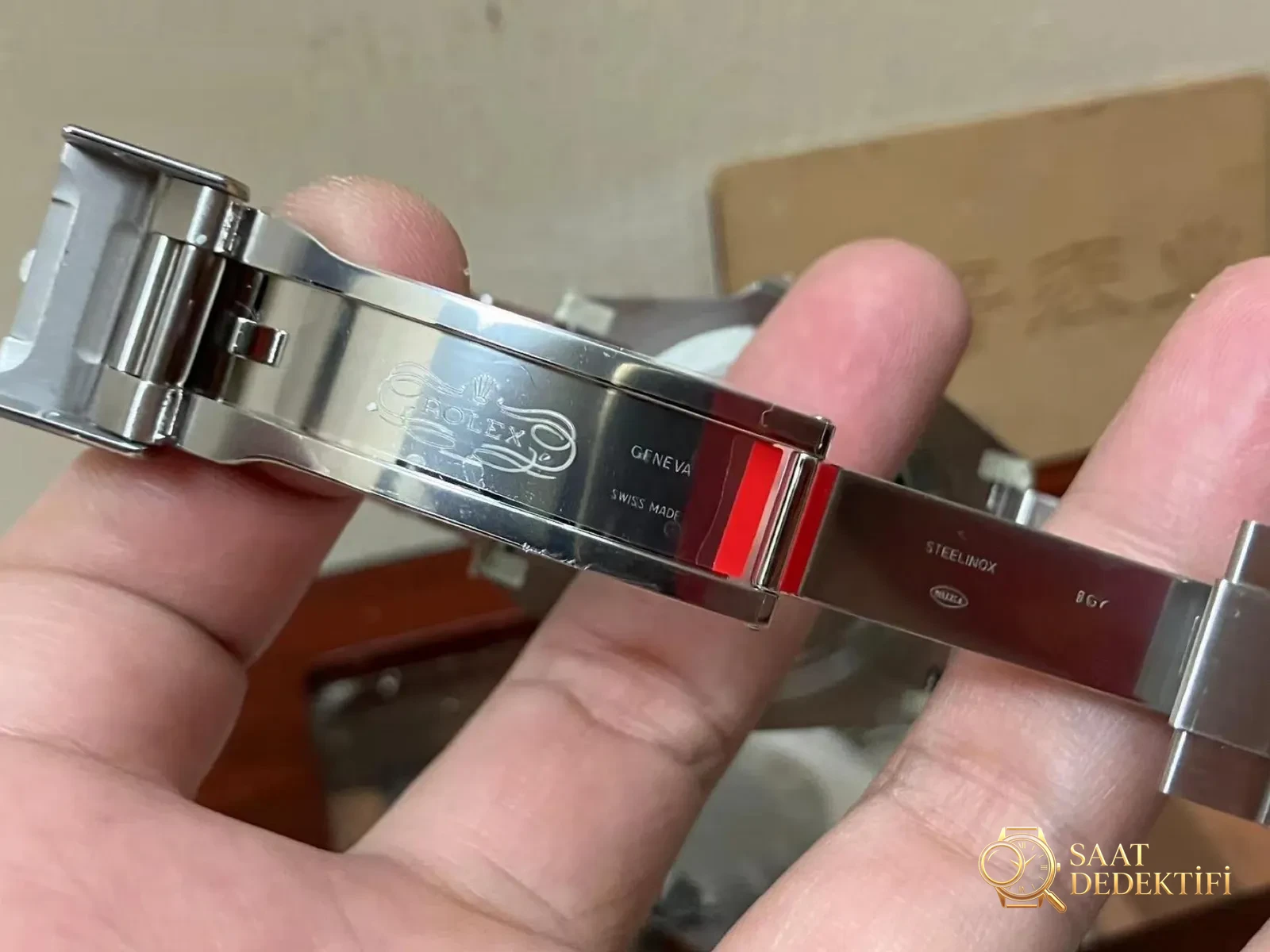 Clean Rolex Explorer II 226570 — güncellenmiş Explorer II, versiyona uygun E harfi - Tepe Koruması ve Ayar Fonksiyonu