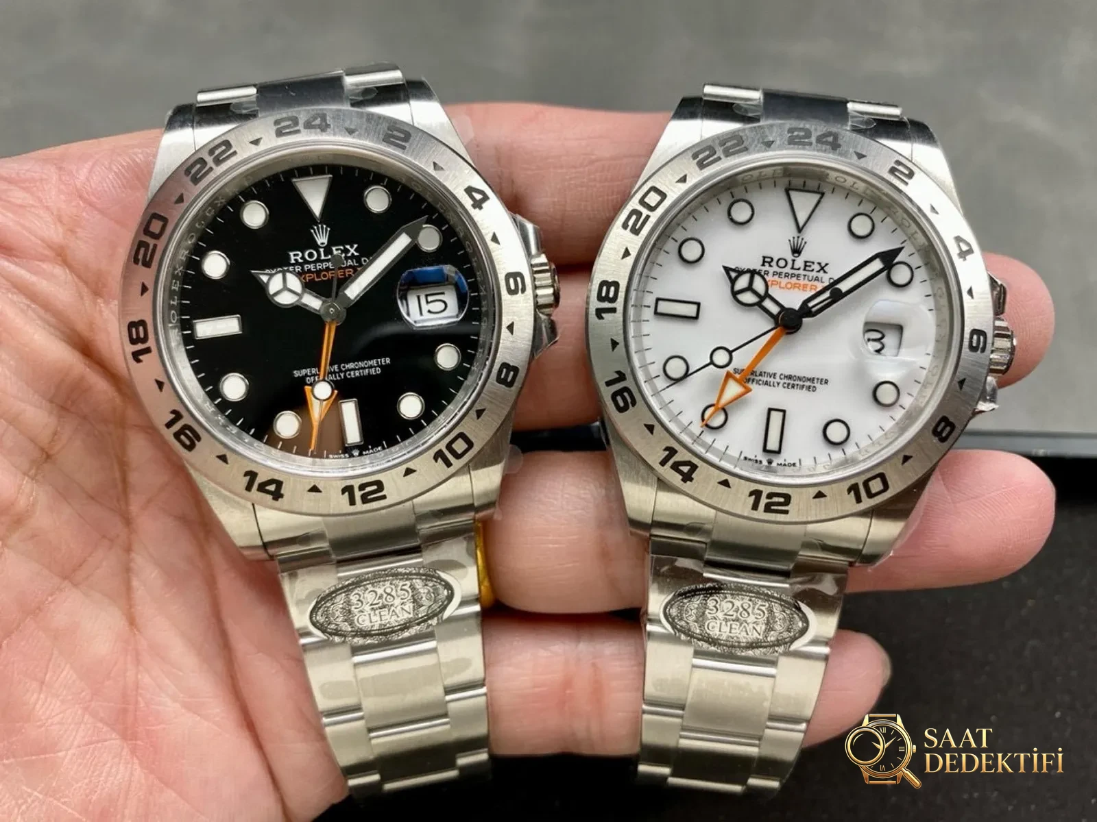 Rolex Explorer II Clean Factory İncelemesi - Ön Görünüm ve Kasa Tasarımı