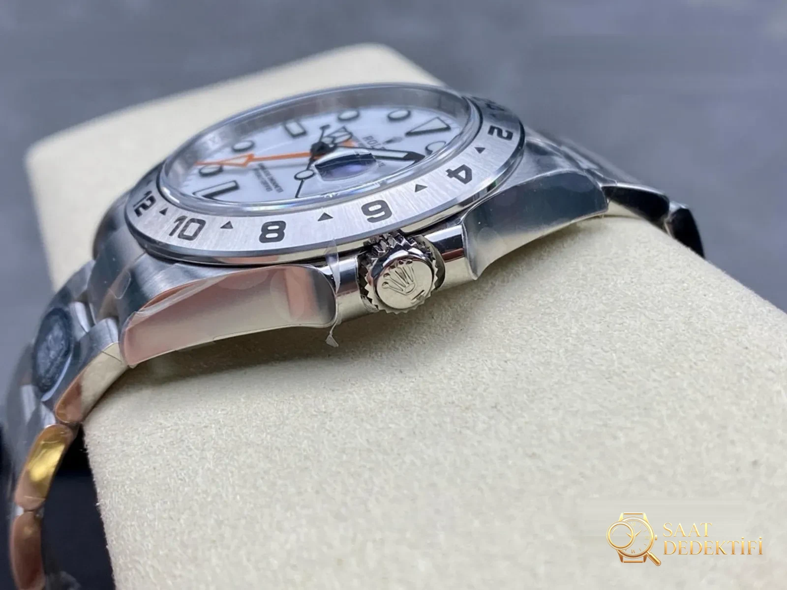 Clean Rolex Explorer II (Explorer 2) 3285 mekanizmasının kalitesi nasıl? - Makro Kadran ve İndeks İşçiliği
