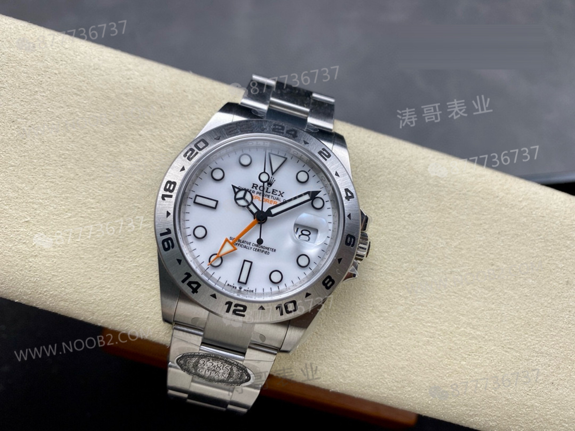 Clean Rolex Explorer II (Explorer 2) 3285 mekanizmasının kalitesi nasıl? — 7. fotoğraf