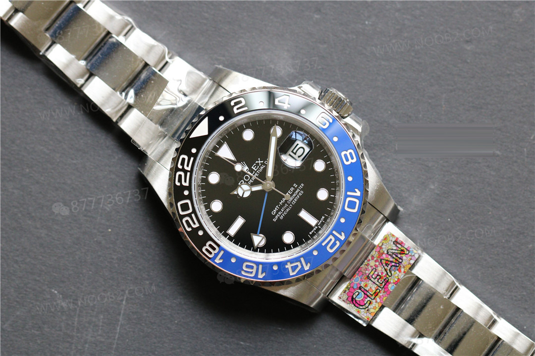 Clean Rolex GMT Inter Milan bezel/mavi-siyah bezel detay işçiliği iyi mi? — 3. fotoğraf