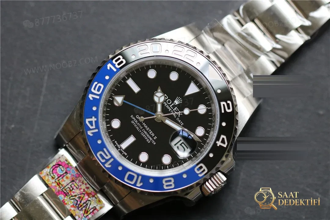 Clean Rolex GMT Inter Milan bezel/mavi-siyah bezel detay işçiliği iyi mi? - Bilezik, Toka ve Klips Mekanizması