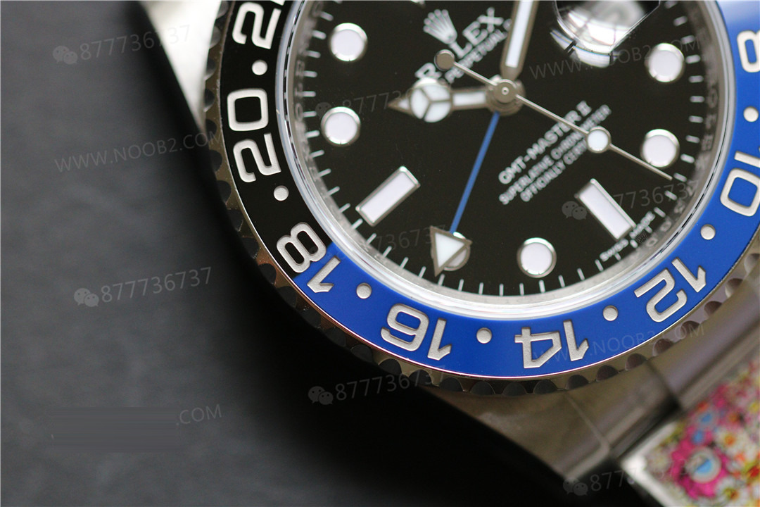 Clean Rolex GMT Inter Milan bezel/mavi-siyah bezel detay işçiliği iyi mi? — 9. fotoğraf