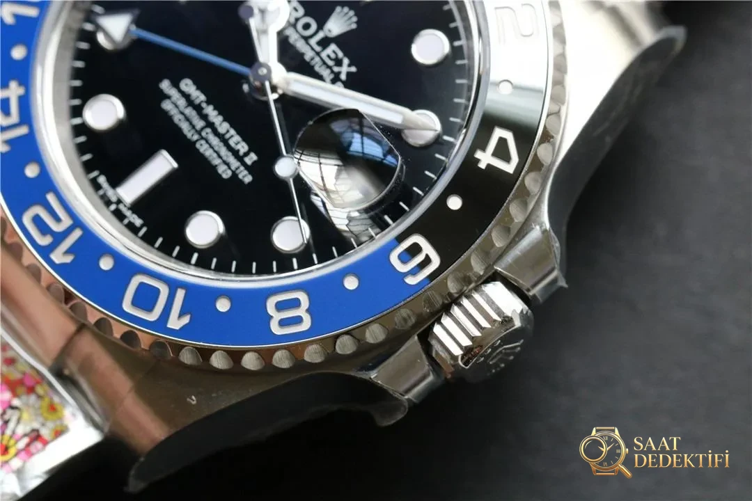 Clean Rolex GMT Inter Milan bezel/mavi-siyah bezel detay işçiliği iyi mi? - Genel Açı ve Estetik Duruş
