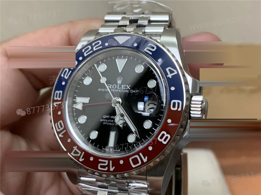 Clean Rolex GMT kırmızı-mavi (Pepsi) bezel, Dandong 3285 mekanizmayla nasıl bir saat? — 5. fotoğraf